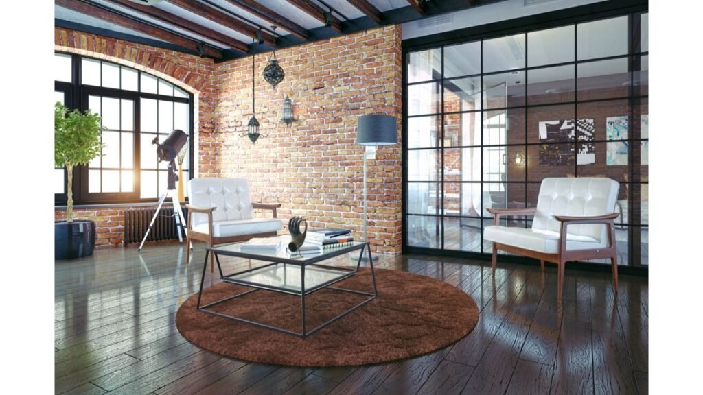 Loft Apartment Living Seating Area