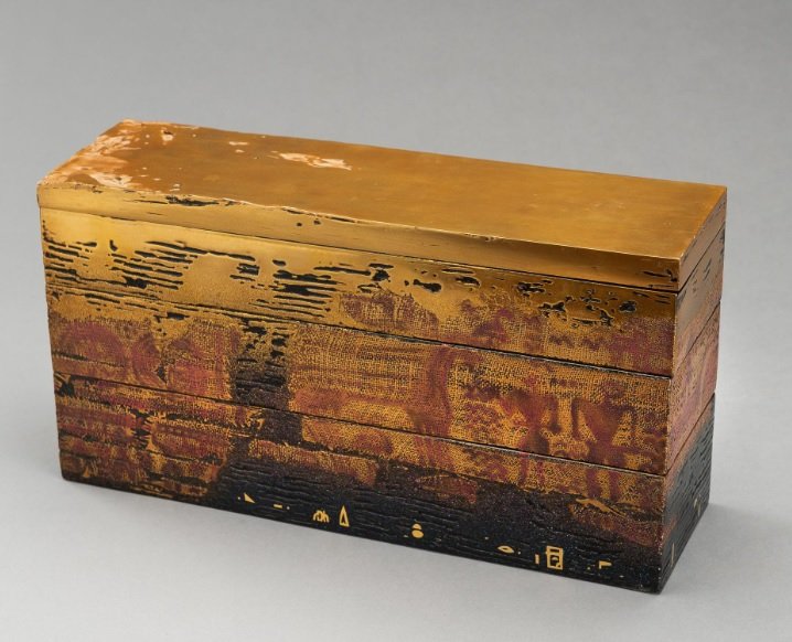 japanese lacquer wooden box