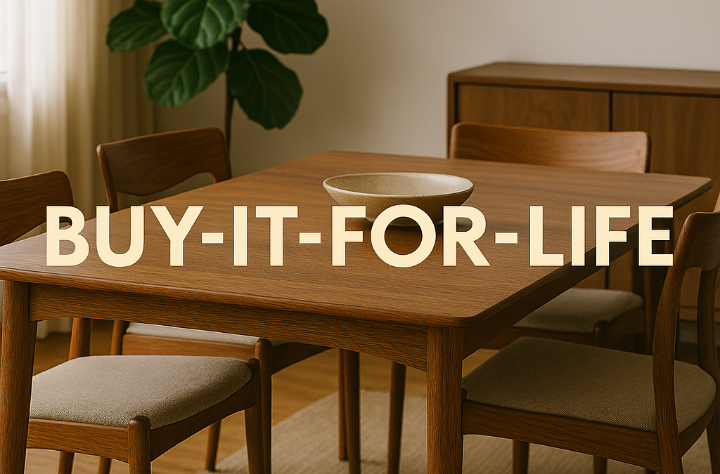 Buy-It-for-Life: Home Interior Design Worth the Investment